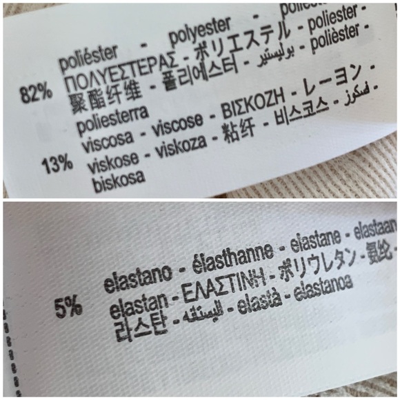 ☀️ ZARA Textured Floral Rustic Midi Dress with Belt in Ecru Beige Small S - Picture 16 of 16